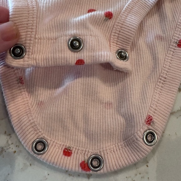 9M - Carter’s Cherry Print Kids One Piece - Picture 4 of 6